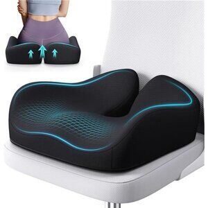 Memory Foam Seat Cushion for Office Chair, Ergonomic Chair Cushions